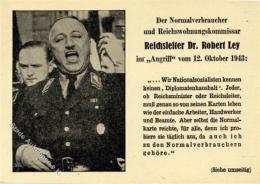 Antipropaganda WK II Reichsleiter Dr. Robert Ley I-II - Guerre 1939-45