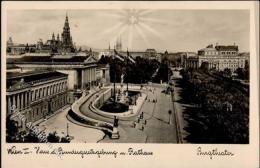 WK II Aufgehende Sonne Wien Österreich Foto-Karte I-II - War 1939-45