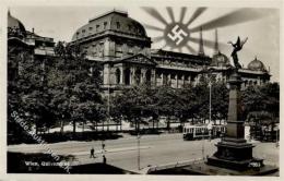 WK II Aufgehende Sonne Wien Foto-Karte I- - War 1939-45