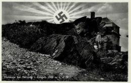 Aufgehende Sonne WK II - HIRTSTEIN Bei SATZUNG,Erzgeb. I - War 1939-45