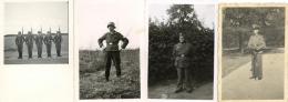 WK II Soldaten Partie Mit über 160 Privaten Fotos Div. Formate I-II - Weltkrieg 1939-45