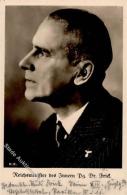 WK II Reichsminister Des Inneren Pg. Dr. Frick Foto-Karte I-II - War 1939-45