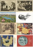 WK II Partie Mit Circa 400 Ansichtskarten I-II - Weltkrieg 1939-45