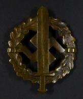 WK II MILITARIA - ORDEN SA-SPORTABZEICHEN D.S.A., Bronze I-II - Weltkrieg 1939-45