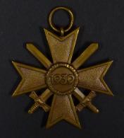 WK II MILITARIA - ORDEN Kriegs-Verdienstkreuz 2.Klasse Mit Schwertern I-II - Weltkrieg 1939-45