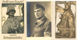 WK II Lot Mit 21 Ansichtskarten Und Belegen I-II - Weltkrieg 1939-45