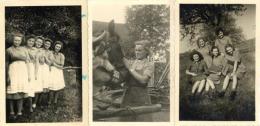 WK II BDM Partie Mit über 50 Privaten Fotos Div. Formate Und 3 Broschüren I-II - Weltkrieg 1939-45