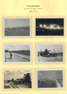 WK II Bau Reichsautobahn Berlin Stettin Dokumentation Mit über 50 Fotos Ca. 9 X 6 Cm I-II - Weltkrieg 1939-45