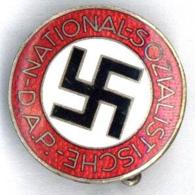 WK II Anstecknadel Parteiabzeichen NSDAP I-II - Weltkrieg 1939-45
