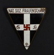 WK II Anstecknadel Nat. Soz. Frauenschaft II - Weltkrieg 1939-45