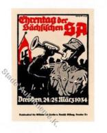 Vignette WK II Ehrentag Der Sächsischen SA I-II - Guerra 1939-45