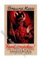 Vignette WK II Braune Messe Revolutionsschau I-II - Guerre 1939-45