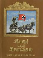 Sammelbild-Album Kampf Ums Dritte Reich Zigaretten Bilderdienst Altona Bahrenfeld 1933 II (fleckig) - Weltkrieg 1939-45