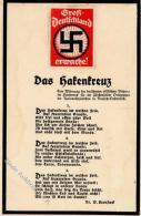 HAKENKREUZ WK II - Das Hakenkreuz - Vignette Gross-Deutschland Erwache! I - Weltkrieg 1939-45