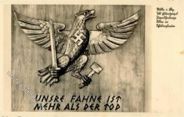 HITLERJUGEND WK II - Jugendlager MÖLLN - Unsere Fahne Ist Mehr Als Der Tod I-II - Guerre 1939-45