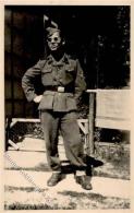 SS WK II Soldat Private Foto-Karte I-II - Oorlog 1939-45