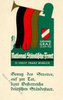 GRAZ WK II - NATIONAL-STÄNDISCHE FRONT KUNDGEBUNG 1933, I - Weltkrieg 1939-45