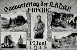 ERFURT WK II - NSDAP-GAUPARTEITAG 1935 I-II - Weltkrieg 1939-45