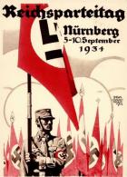 RP NÜRNBERG WK II - Festpostkarte 1934 Mit S-o I - Oorlog 1939-45