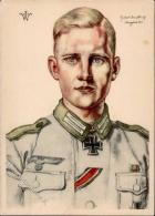 Willrich Nr. E 14 VDA WK II Ritterkreuzträger Brinkforth Obergefreiter  Künstlerkarte I-II - Guerre 1939-45