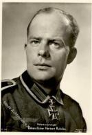 Ritterkreuzträger WK II Ruhnke, Herbert Unteroffizier Foto AK I-II - Weltkrieg 1939-45