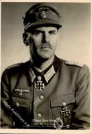 Ritterkreuzträger WK II Nobis, Ernst Oberst Foto AK I-II (Marke Entfernt) - Weltkrieg 1939-45