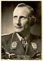 Ritterkreuzträger WK II Dinort, Oskar Oberst Foto-Karte I-II - War 1939-45