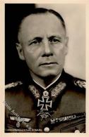 Ritterkreuzträger Rommel Generalfeldmarschall WK II PH 1520 Foto-Karte I-II - Oorlog 1939-45