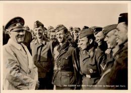 Hitler WK II Flughafen Von Le Bourget Bei Paris PH W 17 Foto AK I-II - Weltkrieg 1939-45