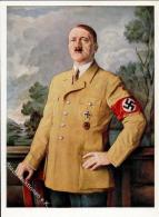 Hitler Sign. Knirr, H. Prof. Künstlerkarte I- - Weltkrieg 1939-45