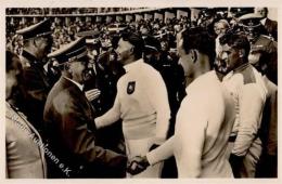 Hitler Olympiade Berlin (1000) 1936 PH O 19 Foto-Karte I-II - Oorlog 1939-45