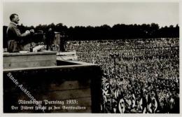 Hitler Nürnberg (8500) WK II Reichsparteitag 1933 Foto AK I-II - Weltkrieg 1939-45