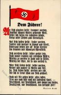 NS-LIEDKARTE WK II - Dem FÜHRER! I - Weltkrieg 1939-45