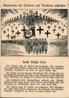 HORST WESSEL LIED WK II - Kameraden Die ROTFRONT Und REAKTION Erschossen I-II R! - Guerra 1939-45