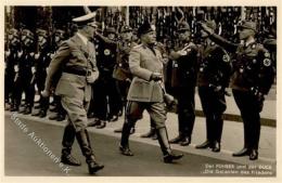 Mussolini Hitler WK WK II PH M8 Foto AK I-II - Weltkrieg 1939-45