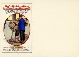 Propaganda WK II Undallbekämpfung Der Deutschen Reichspost Künstlerkarte I- - Weltkrieg 1939-45