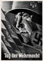 Propaganda WK II Tag Der Wehrmnacht Sign. Koch, R. Künstler-Karte I-II - Weltkrieg 1939-45