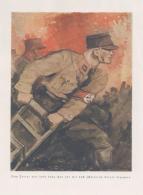 Propaganda WK II Plakat SA Ca. 20,5 X 27,5 Cm I-II - Weltkrieg 1939-45