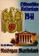 Propaganda WK II Ostdeutsche Kulturtage Reichsgau Wartheland I-II - Guerre 1939-45