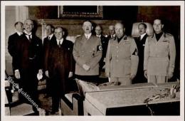 Propaganda WK II Münchner Abkommen Chamberlain, Daladier, Hitler, Mussolini, Und Der Italienische Außenminist - Weltkrieg 1939-45
