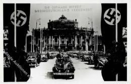 Propaganda WK II Hitler Die Ostmark Befreit Foto-Karte I-II - Weltkrieg 1939-45