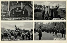 Propaganda WK II Gießen (6300) Deutscher Tag Der NSDAP Foto-Karte I-II - Guerre 1939-45