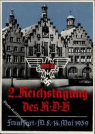 Propaganda WK II Frankfurt (6000) WK II 2. Reichtagung Des RDB I-II - Guerre 1939-45