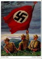 Propaganda WK II Deutscher Morgen Sign. Gasch, Walter Künstler-Karte I-II - Weltkrieg 1939-45