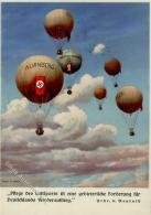 Propaganda WK II Chemnitz (O9000) Ballon Gordon Bennet Ausscheidungsfahrt WK II I-II - Weltkrieg 1939-45