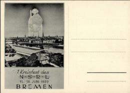 Propaganda WK II Bremen (2800) 1. Kreisfest Des NSRL  I-II - Guerre 1939-45