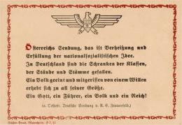 ÖSTERREICH-ANSCHLUSS 1938 - Ein Führer - Ein Volk Und Ein Reich!" I" - Guerra 1939-45