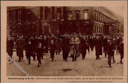 REVOLUTION BERLIN 1919 - Nr. 2 Matrose Mit Roter Fahne An Der Spitze D. Demonstration. I - Guerra