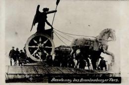 REVOLUTION BERLIn 1919 - BESETZUNG Des BRANDENBURGER TORES I - Guerre