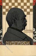 Bismarck Sign. Tauschinsky Künstlerkarte 1909 I-II - Personaggi